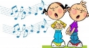 Дети поют иллюстрация вектора. иллюстрации насчитывающей поют - 42995832
